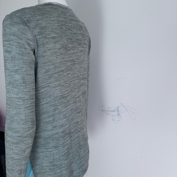 H&M Divided Sage Green Open Cardigan Sweater size Medium - Picture 3 of 16